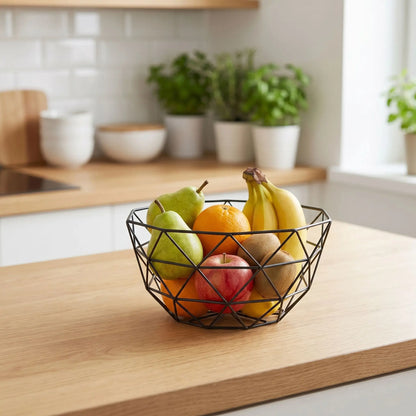 corbeille a fruit couleur noir
