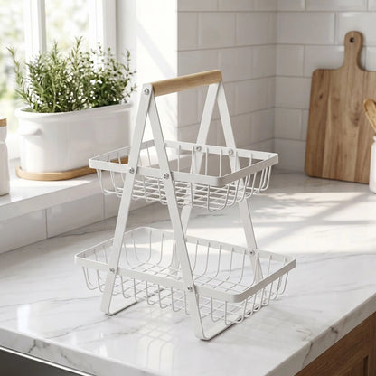corbeille a fuit couleur blanche