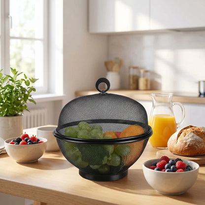 corbeille de fruits avec couvercle